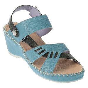 ELLE SPORT 2WAY�E�F�b�W�T���_�� ESP12741 �u���[/�O���[ 22.5CM