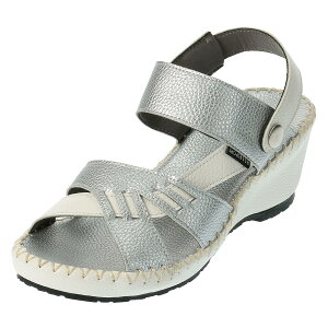 ELLE SPORT 2WAY�E�F�b�W�T���_�� ESP12741 �V���o�[/�z���C�g 23.5CM