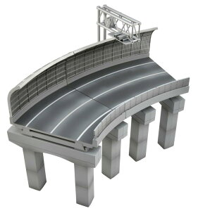 建物コレクション 建コレ 187 高速道路 カーブセット ジオラマ用品