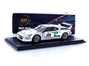  Xp[N 1/43 BMW M1 1984 }24H 14 #109 P.de.Thoisy/P.Dagoreau/J-F.Yvon