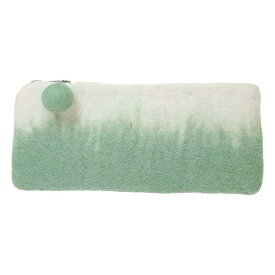 丸眞 ペンケース 筆箱 ネパール フェルト雑貨 グラデーションポーチ 0395004200