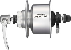 V}m(SHIMANO) nu_Ci DH-S501 Vo[ 32H QR E2 6V-3.0W Z^[bN[^[Ή OLD:100mm EDHS501BS ALFINE(AtB[l)