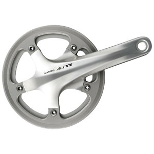 V}m(SHIMANO) NNZbg FC-S501 Vo[ 42T `F[K[ht(_u) 170mm EFCS501CB2C2S ALFINE(AtB[l)