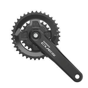 �V�}�m(SHIMANO) CUES(�L���[�Y) �t�����g�`�F�[���z�C�[�� FC-U4010-2 �`�F�[���K�[�h�Ȃ� �N�����N��/175mm 40/26T 9/10/11S EFCU40102EX06X