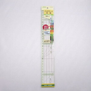 Clover パッチワーク定規 カラーライン30cm