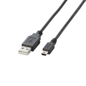 �G���R�� USB2.0�P�[�u��(mini-B�^�C�v) 1.5m �u���b�N U2C-M15BK