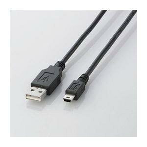 �G���R�� USB2.0�P�[�u��(mini-B�^�C�v) 2m �u���b�N U2C-M20BK