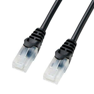 �T�����T�v���C�@�c���܂�h�~CAT5eLAN�P�[�u���@LA-Y5TS-10BK