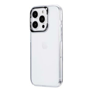 ���v���X(Leplus) iPhone 15 Pro �X�^���h���ڃn�C�u���b�h�P�[�X �uUTILO Cam Stand�v �u���b�N TPU �������� �ی� �V�F���J�o�[ LN-IP23CSDBK