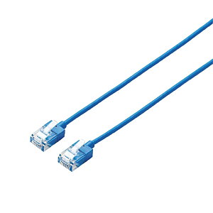 �G���R�� LAN�P�[�u��/CAT6A/�X�[�p�[�X����/7m/�u���[ LD-GPASS/BU7