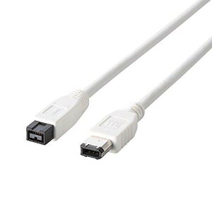 �G���R�� FireWire�P�[�u��(9�s��-6�s��) IE-961WH