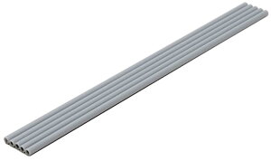 �E�F�[�u �}�e���A���V���[�Y �v���p�C�v �O���[ ���� �O�a5.0mm 5�{�� �z�r�[�p�f�� OM-543