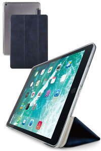 �G���R�� ipad 9���� �P�[�X 10.2�C���` ��9/8/7����Ή� �N���A�P�[�X �X���[�v���[�h ���^ �y�� �l�C�r�[ TB-A19RWVNVN