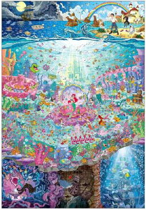 e[ 1000s[X WO\[pY C̒̃RT[g(gE}[Ch) (51x73.5cm)