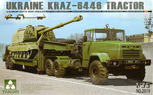 TAKOM 1/35 KrAZ-6446 gN^[&ChMZAP-5247GZ~g[[ vf TKO2019