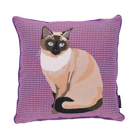 丸眞 クッション ワンダフルピース ライフ_シャム猫 シャム猫 猫 動物 キャラクター クッション プレゼント ギフト 誕生日 グッズ 0765009700