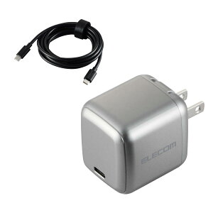 �G���R�� �[�d�� 70W USB PD�Ή� Type-C 1�|�[�g �P�[�u���t�� �y Macbook Air/Pro 14�C���` ���Ή��z �X�y�[�X�O���[ ACDC-PD8970SGY
