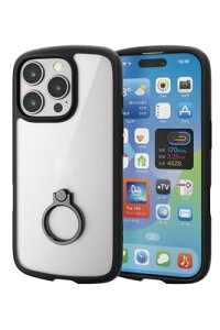 GR iPhone 16 Pro P[X NA ϏՌ Ռz Ot nCubh ^ y Xgbvz[t SGA[NbV Xgbvz_[V[gt TOUGH SLIM LITE ubN PM-A24