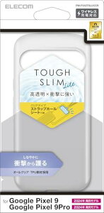 GR Google Pixel 9 / 9 pro P[X \tg Jo[ Ռz JYی݌v CX[d Xgbvz[t Xgbvz[V[gt TOUGH SLIM LITE NA PM-P242TSLUCCR
