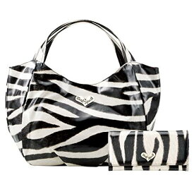 シンクビー!ミスショッキング バッグ&長財布(ゼブラ柄)