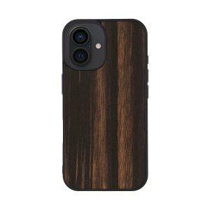 Man&Wood iPhone 16 P[X MagSafeΉ VR [ ؐ X Ebh ϏՌ ϋv ho E₷ Xgbvz[t CX[d ] ACtH یJo[ Ebony (G{j[) I27065i16 ...