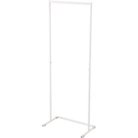 東谷 MIP-64WH ホワイト ハンガーラック コートハンガー ハンガー コート掛け 衣類収納 収納家具 洋服掛け ポールハンガー スチール 高さ162 シンプル ディスプレイ ショップ アパレル 新生活 ホワイト