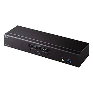 TTvC 4KΉHDMIp\Rؑ֊(4:1) SW-KVM4U3HD ubN