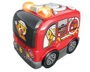 ハピネット(Happinet) しまじろう あそべる! まなべる! プログラミングカー しょうぼうしゃ (対象年齢3歳~)