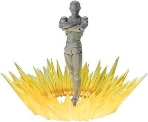 TAMASHII NATIONS EFFECT SHOCK IMPACT Yellow Ver. for S.H.tBMA[c 140mm PVC&ABS tBMApGtFNgp[c