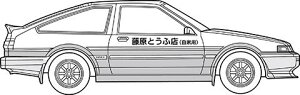 1/24 DV[Y No.001 gmO^1600GT APEXAE86C vf