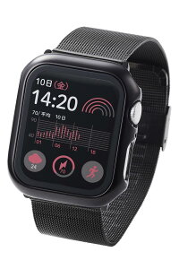 GR Apple Watch P[X [44mm] SE(2)/SE/Series 6/5/4 KX wh~H tJo[P[X ubN AW-23DFCGPBK