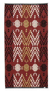 �L���v�e���X�^�b�O(CAPTAIN STAG) �唻�^�I�� ���O �J�o�[ �r�b�O�W���K�[�h�^�I�� 180×100cm ��100% �i�o�z�p�^�[�� ���b�h UD-74