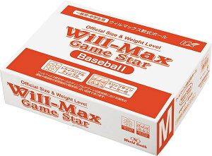 UNIX(ユニックス) 軟式 野球 ボール 練習球 M号 ウィルマックス軟式ボール (一般・中学生用) 1ダース BB7063