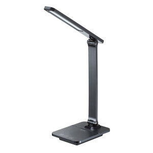 �T�����T�v���C �f�X�N���C�g LED USB�[�d�� ���i�K����/3�i�K���F �u���b�N LED-DESK1BK