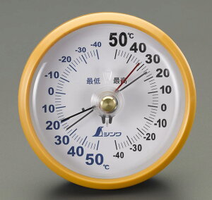 φ106mm最高・最低温度計 φ106×43mm