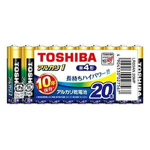 (TOSHIBA) AJdr P4` 20{ 1.5V gp10N tRh~\ AJ1 ܂Ƃ߃pbN LR03AN 20MP