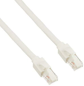 �T�����T�v���C CAT6A LAN�P�[�u�� (3m) 10Gbps/500MHz RJ45 �c���܂�h�~ �z���C�g KB-T6ATS-03W