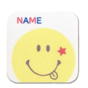 KIYOHARA SMILEY FACE �V�[��&�A�C�������p�l�[���^�O �X�^�[�X�}�C���[ 9���� �c20mm×��20mm SMI-20