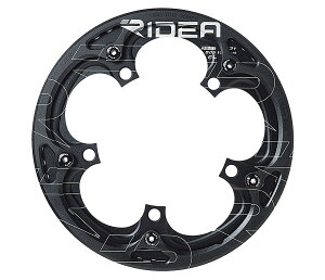 RIDEA Single Speed Chain Ring with Chain Ring Guards 53-FR5ST-DG 53T BCD:130mm 147-05017