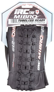 ACA[V[^C(IRC tire) ] ^C MIBRO [TUBELESS READY] ~u`[uXfB 27.5X2.35 650X57B 18625E