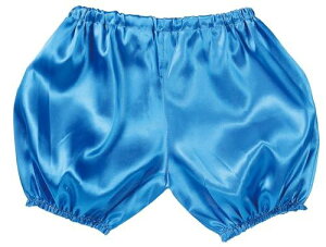 ソフトサテン かぼちゃパンツ Cサイズ 青