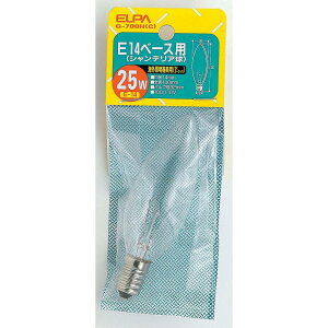 Gp (ELPA) VfA d Ɩ  E14 100V 110V 25W NA G-700H(C)