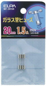 Gp KXǃq[Y 20mm 2{ 250V 1.5A MF-2015H
