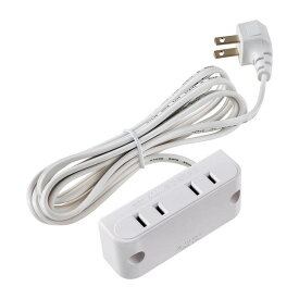 家具用コンセント 2個口 FO-22(W)