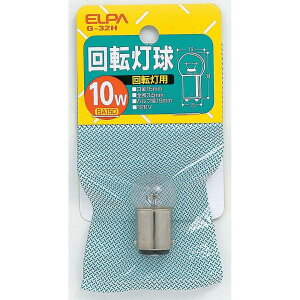 Gp (ELPA) ]p d BA15D 120V 10W NA G-32H 120V/10W