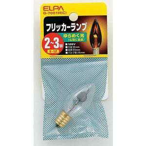 Gp (ELPA) tbJ[v d Ɩ d E12 2~3W NA G-7001H(C)