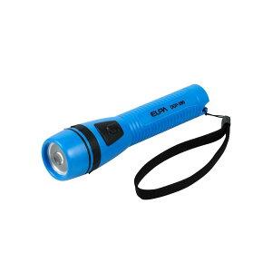 エルパ (ELPA) LEDハンディライト 懐中電灯 LEDライト アウトドア 連続点灯約30時間 防水 DOP-280(BL)