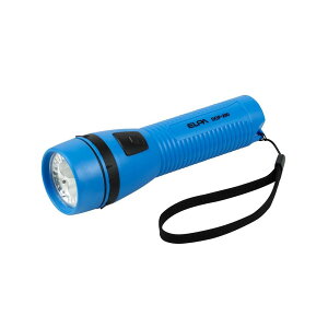 エルパ (ELPA) LEDハンディライト 懐中電灯 LEDライト アウトドア 連続点灯約40時間 防水 DOP-290(BL)