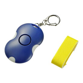 エルパ (ELPA) 防犯アラームにぎり 防犯ブザー 約95dB(1m前方、電池初期時) 約32g(電池、取付バンド含む) ブルー AKB-207(BL)