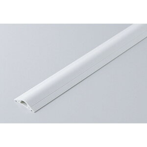 エルパ (ELPA) 足せるモール 配線隠し 配線カバー 配線整理 床用 40cm 2本入 電源ケーブル1本用 PSM-U040P2(IV)